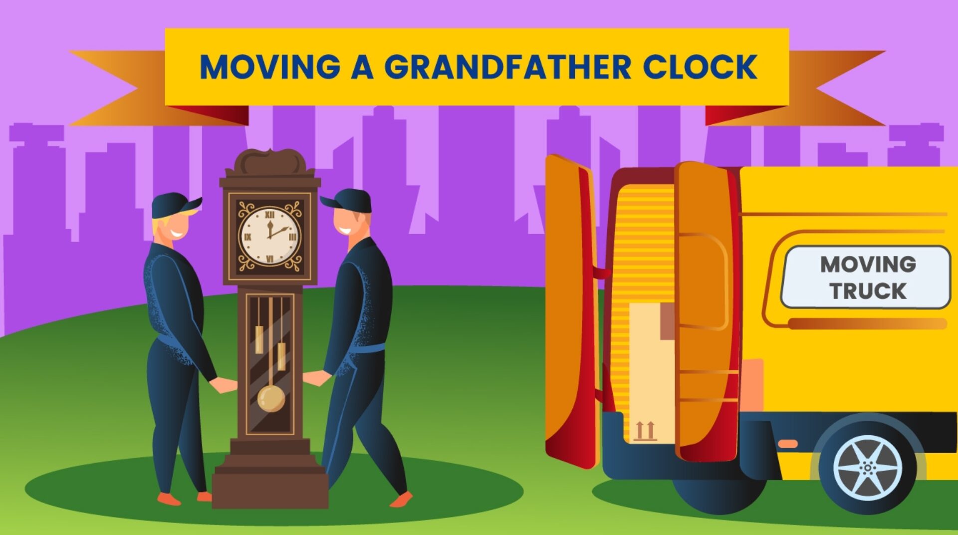 Moving a Grandfather Clock Budhha